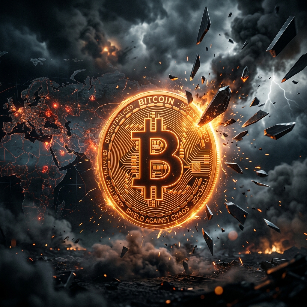 Bitcoin em tempos de guerra